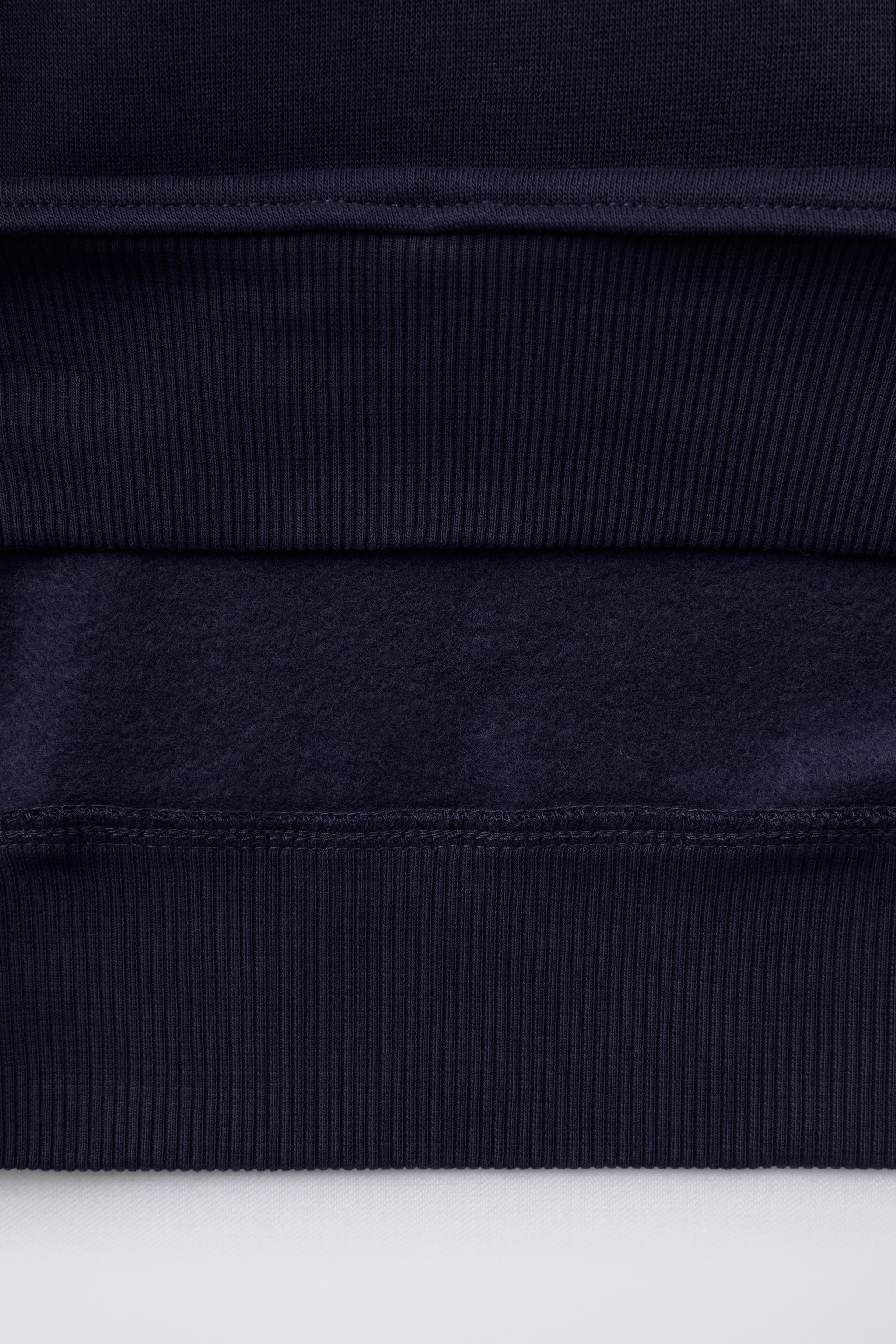 EMBROIDERED TEXT SWEATSHIRT